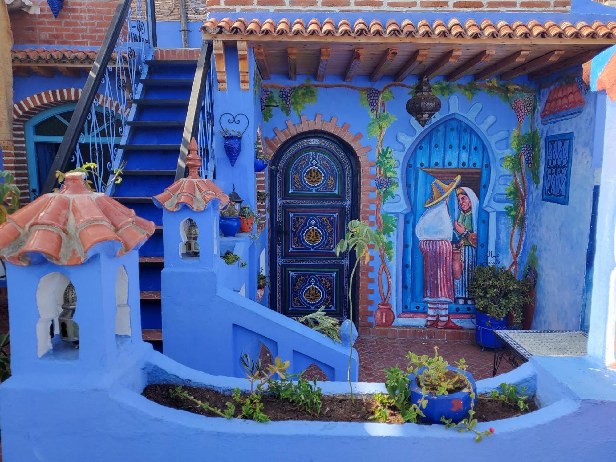 מלון צ'פצ'אוונה Blue City מראה חיצוני תמונה